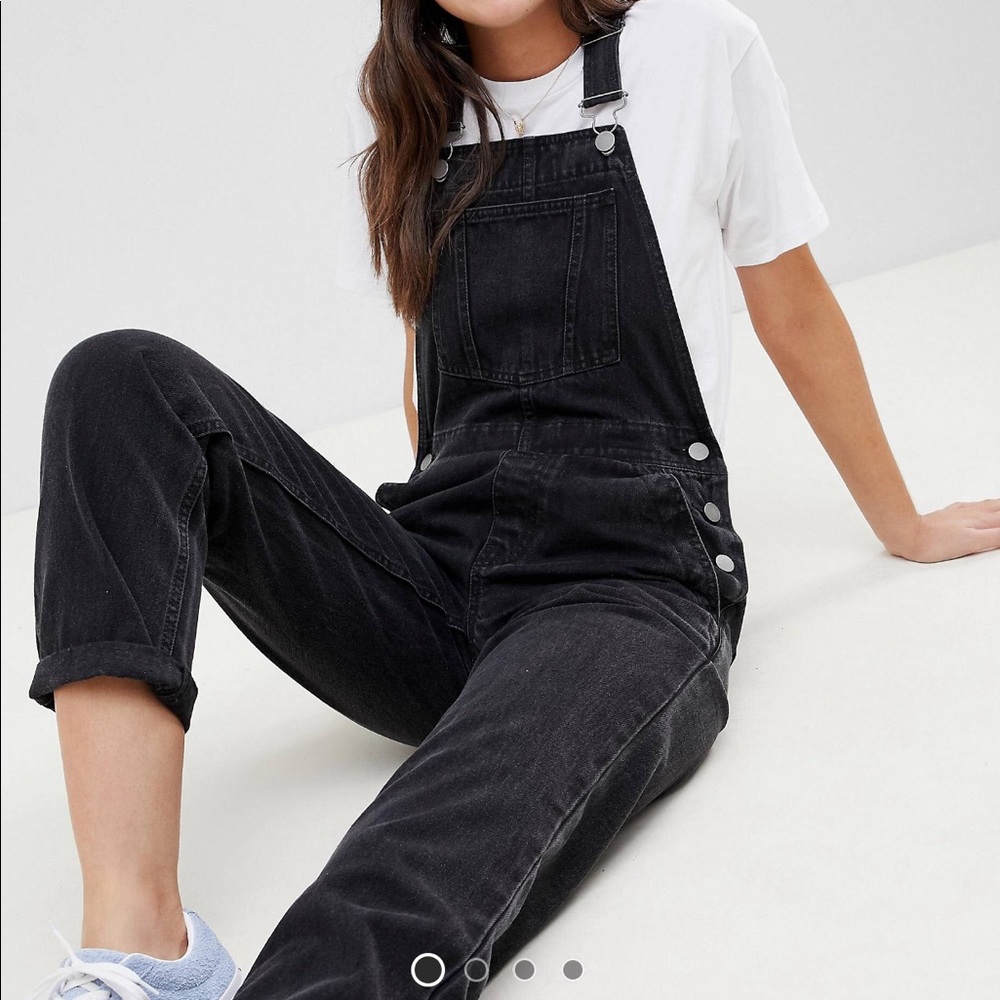 Asos Brand Crop Overall